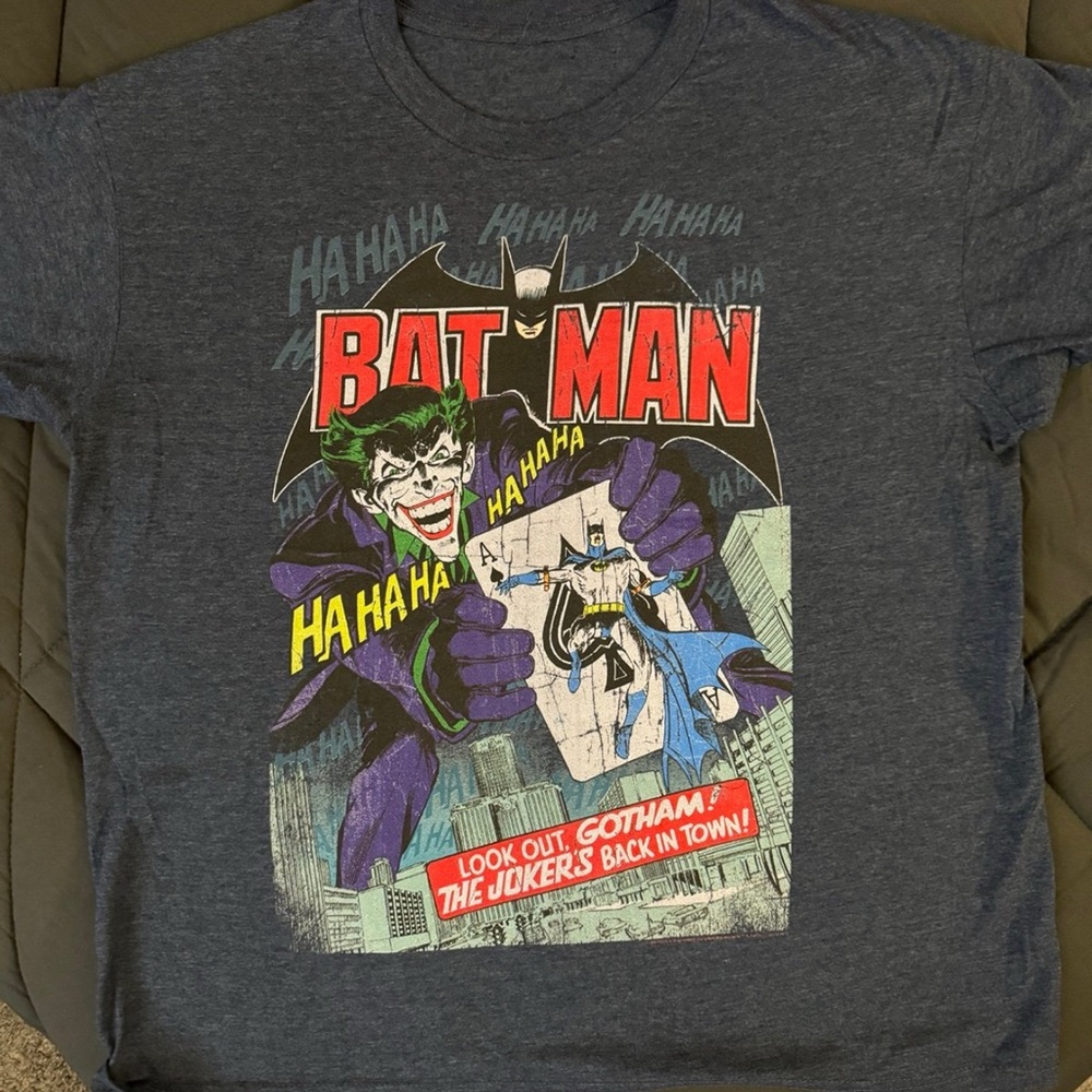 Batman Graphic T-Shirt - Dark Gray
